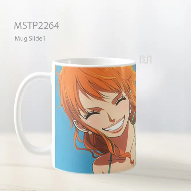 One Piece Nami Senyum Mug MSTP2264 - All-side / Desain