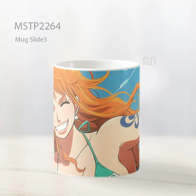 One Piece Nami Senyum Mug MSTP2264 - All-side / Desain