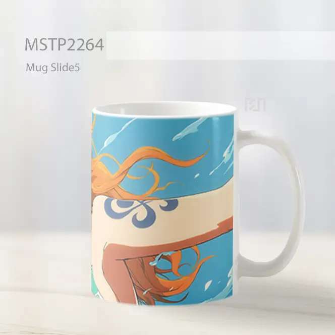 One Piece Nami Senyum Mug MSTP2264 - All-side / Desain