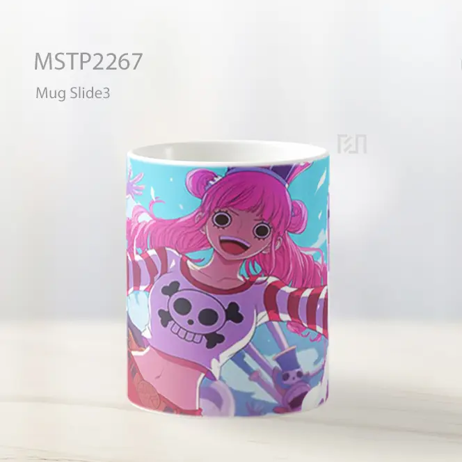 One Piece Perona Dengan Hantu Mug MSTP2267 - All-side / Desain