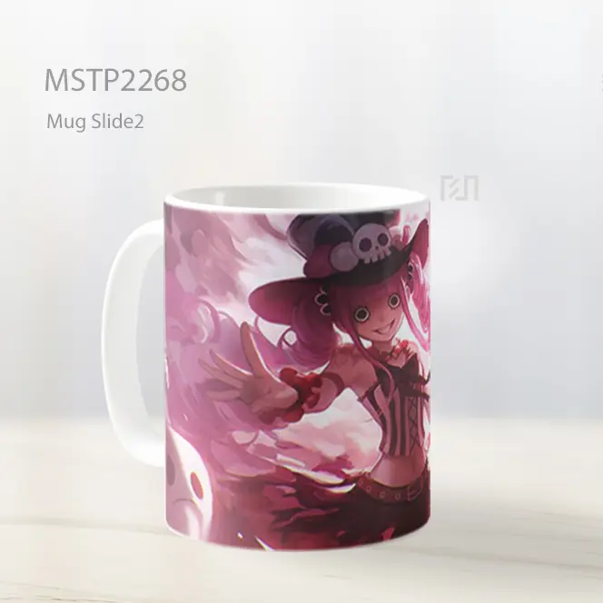 One Piece Perona Kekuatan Hantu Mug MSTP2268 - All-side / Desain