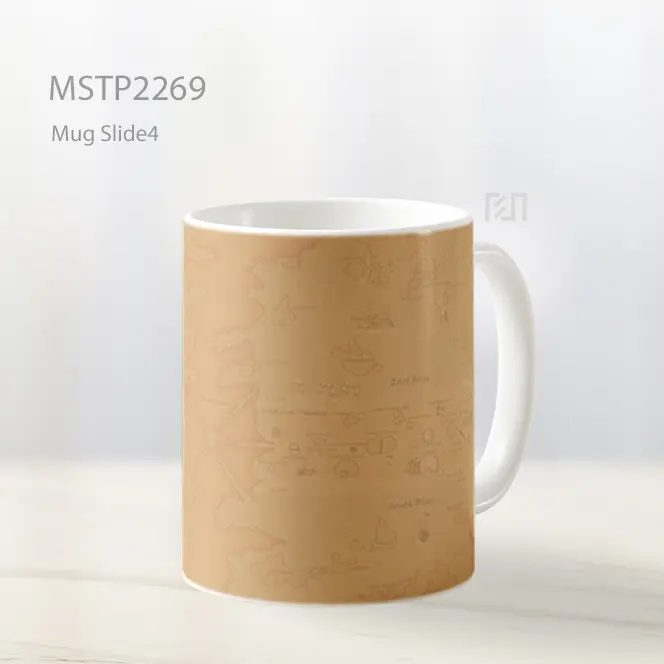 One Piece Peta Dunia Mug MSTP2269