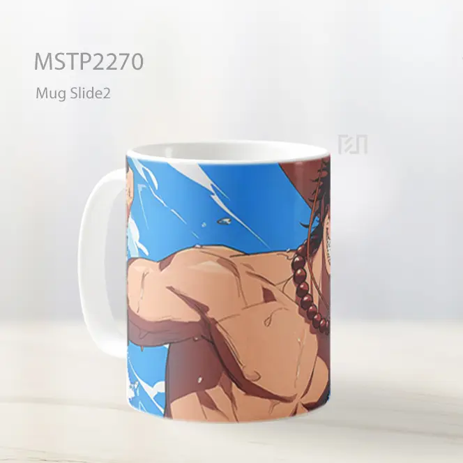 One Piece Portgas D Ace Keren Mug MSTP2270 - All-side / Desain