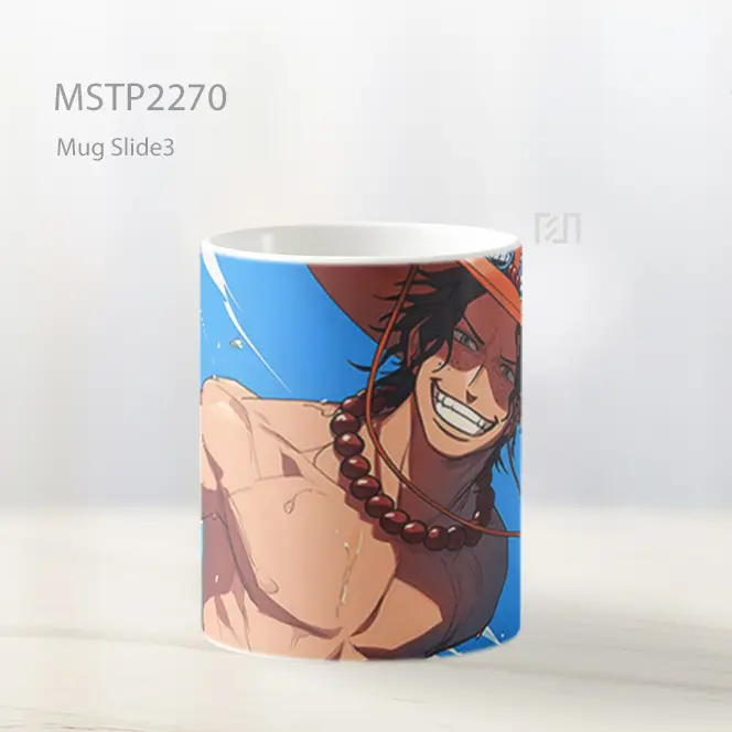One Piece Portgas D Ace Keren Mug MSTP2270 - All-side / Desain
