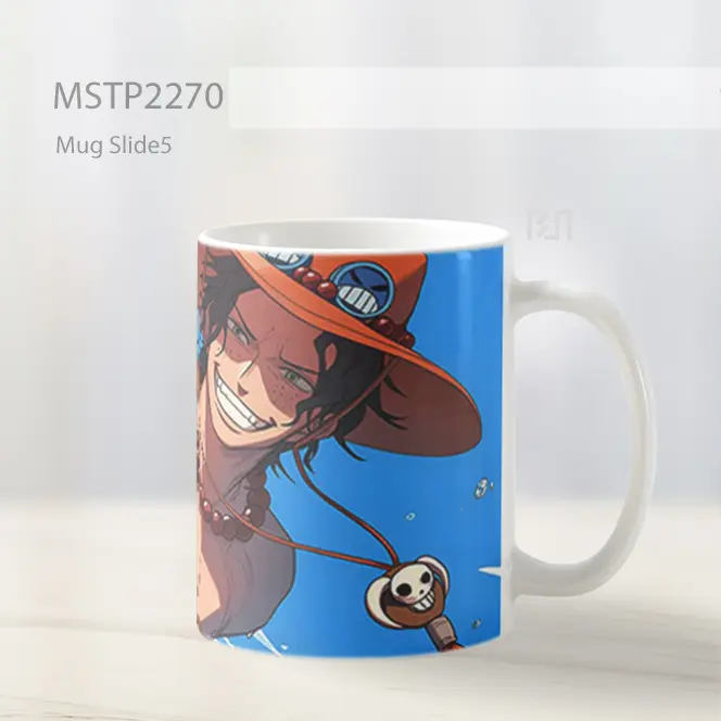 One Piece Portgas D Ace Keren Mug MSTP2270 - All-side / Desain