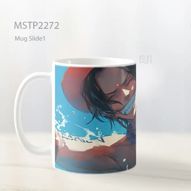 One Piece Portgas D Ace Senyum Mug MSTP2272 - All-side / Desain
