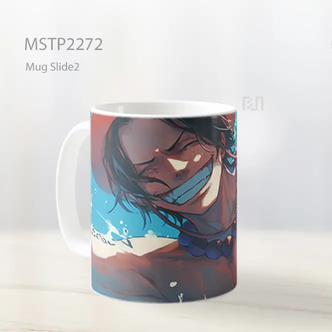 One Piece Portgas D Ace Senyum Mug MSTP2272 - All-side / Desain