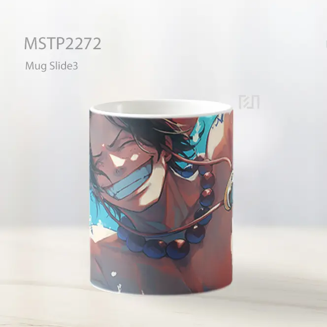 One Piece Portgas D Ace Senyum Mug MSTP2272 - All-side / Desain