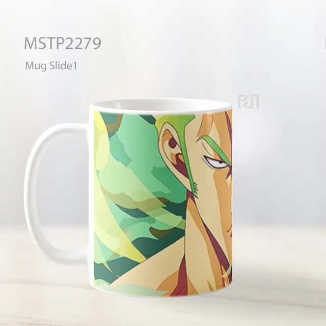 One Piece Roronoa Zoro Marah Art Mug MSTP2279 - All-side / Desain
