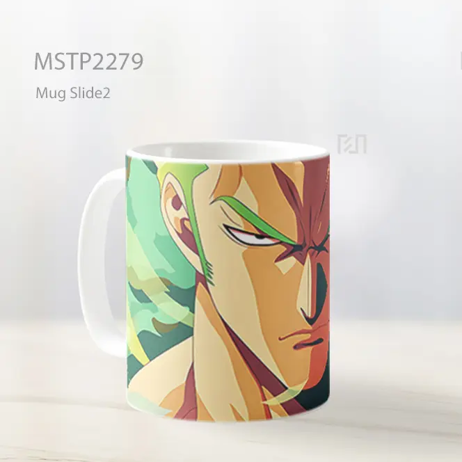 One Piece Roronoa Zoro Marah Art Mug MSTP2279 - All-side / Desain