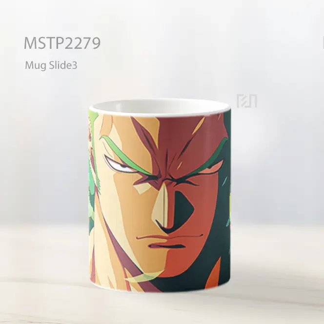 One Piece Roronoa Zoro Marah Art Mug MSTP2279 - All-side / Desain