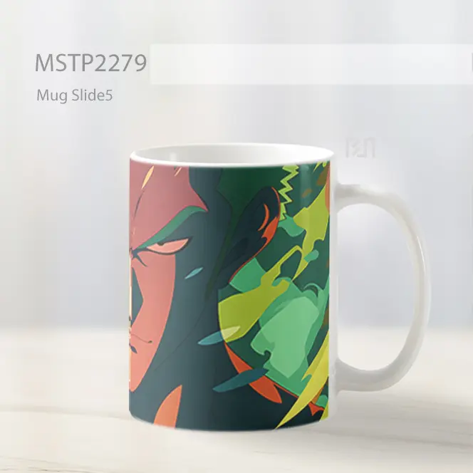 One Piece Roronoa Zoro Marah Art Mug MSTP2279 - All-side / Desain