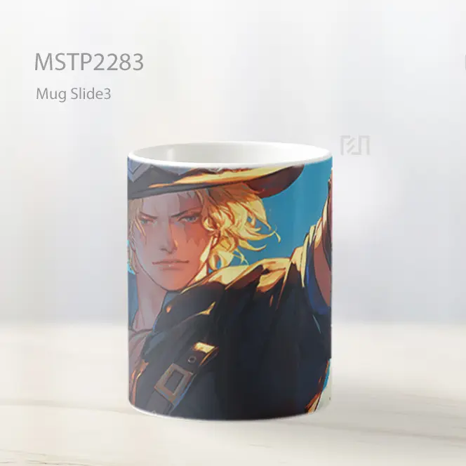 One Piece Sabo Dengan Senjata Mug MSTP2283 - All-side / Desain