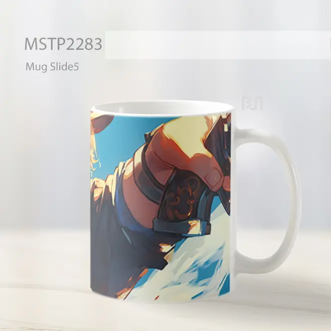 One Piece Sabo Dengan Senjata Mug MSTP2283 - All-side / Desain