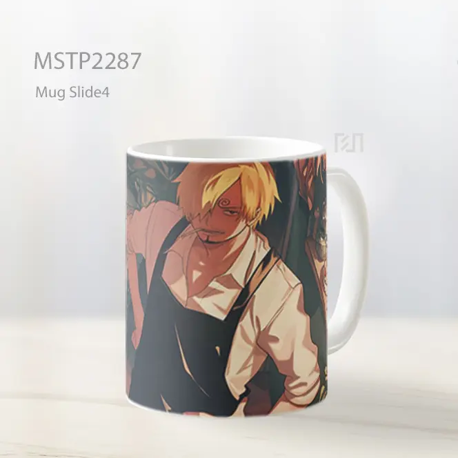One Piece Sanji Pose Memasak Mug MSTP2287
