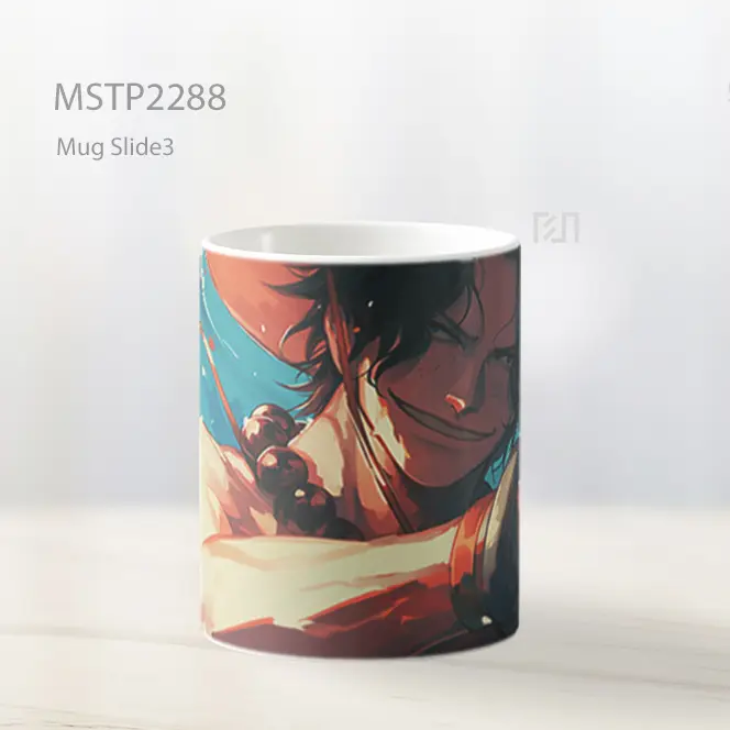 One Piece Senyum Portgas D Ace Mug MSTP2288 - All-side / Desain