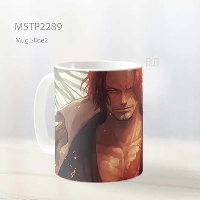 One Piece Senyum Shanks Mug MSTP2289 - All-side / Desain