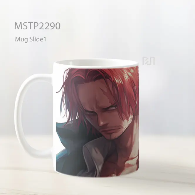 One Piece Shanks Dengan Pedang Anime Mug MSTP2290 - All-side / Desain