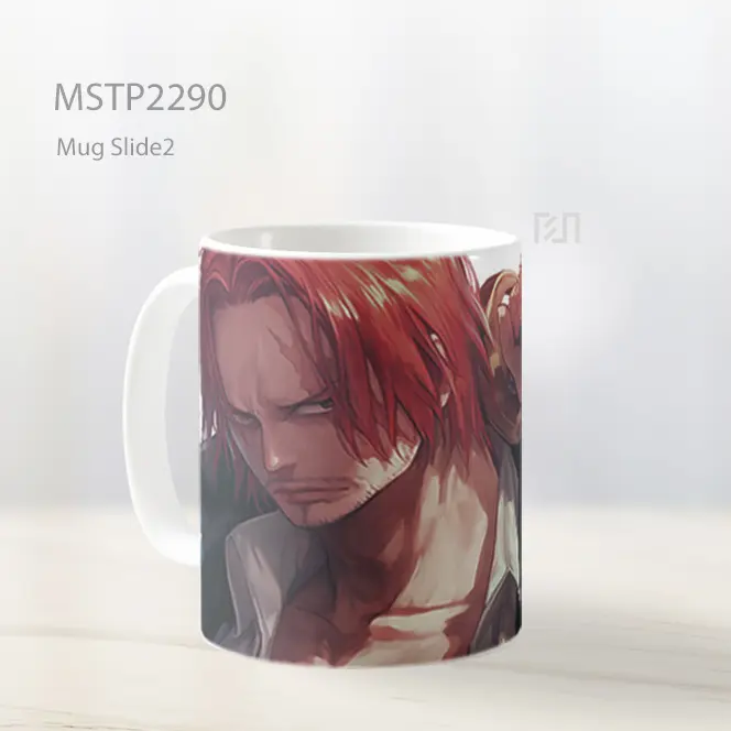 One Piece Shanks Dengan Pedang Anime Mug MSTP2290 - All-side / Desain