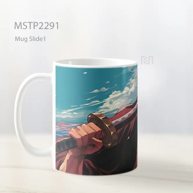 One Piece Shanks Dengan Pedang Mug MSTP2291 - All-side / Desain