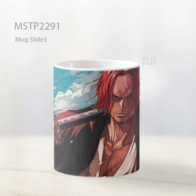 One Piece Shanks Dengan Pedang Mug MSTP2291 - All-side / Desain