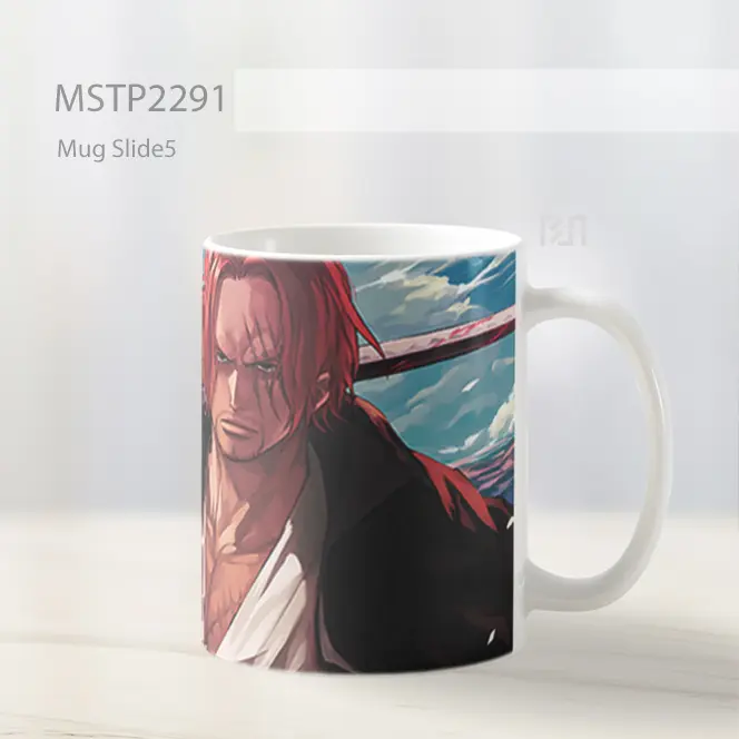 One Piece Shanks Dengan Pedang Mug MSTP2291 - All-side / Desain