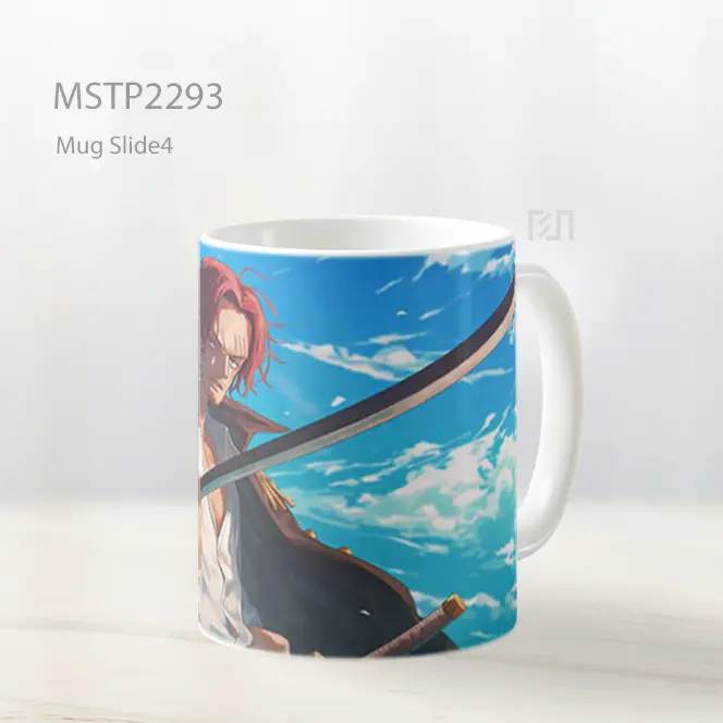One Piece Shanks Mengayunkan Pedang Mug MSTP2293