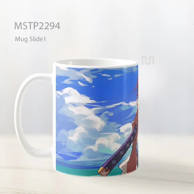 One Piece Shanks Pedang Mug MSTP2294 - All-side / Desain