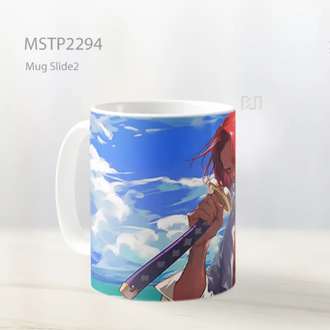 One Piece Shanks Pedang Mug MSTP2294 - All-side / Desain
