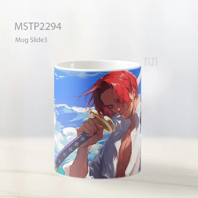 One Piece Shanks Pedang Mug MSTP2294 - All-side / Desain