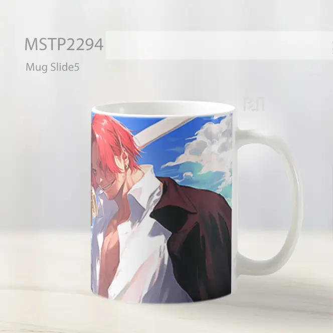 One Piece Shanks Pedang Mug MSTP2294 - All-side / Desain