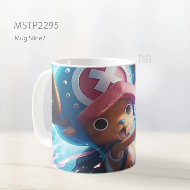 One Piece Tony Chopper Dengan Topi Mug MSTP2295 - All-side / Desain
