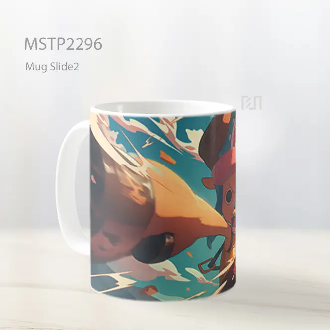 One Piece Tony Tony Chopper Bertarung Mug MSTP2296 - All-side / Desain