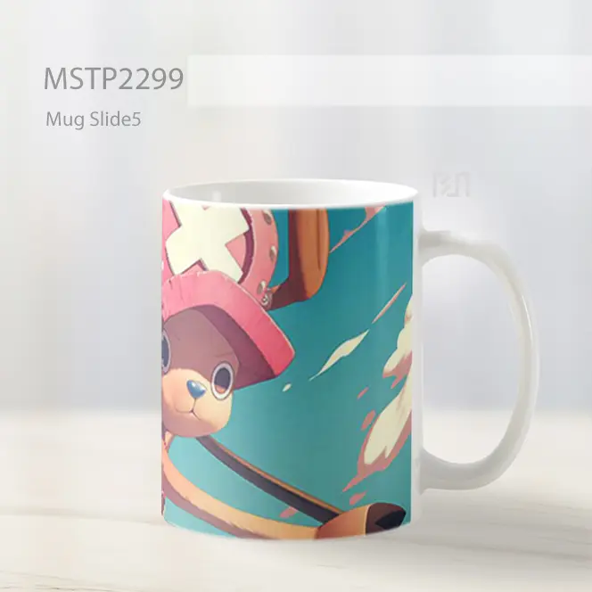One Piece Tony Tony Chopper Poin Kung Fu Mug MSTP2299 - All-side / Desain