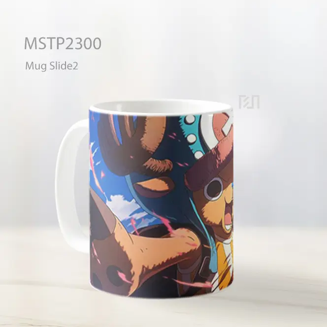 One Piece Tony Tony Chopper Poin Kung Fu Mug MSTP2300 - All-side / Desain