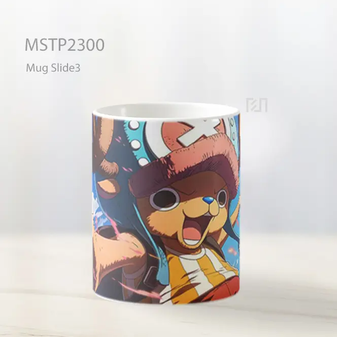 One Piece Tony Tony Chopper Poin Kung Fu Mug MSTP2300 - All-side / Desain