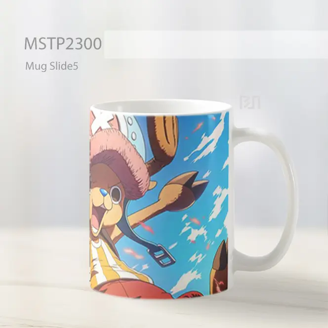 One Piece Tony Tony Chopper Poin Kung Fu Mug MSTP2300 - All-side / Desain
