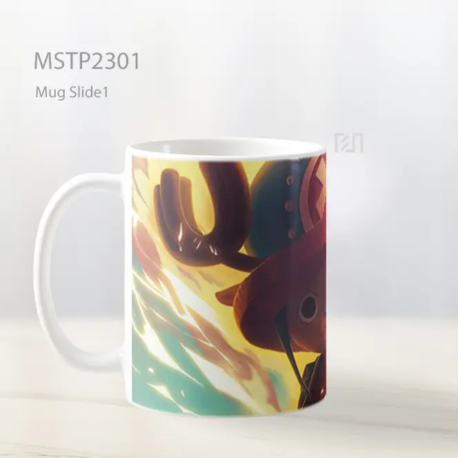 One Piece Tony Tony Chopper Rumble Ball Mug MSTP2301 - All-side / Desain