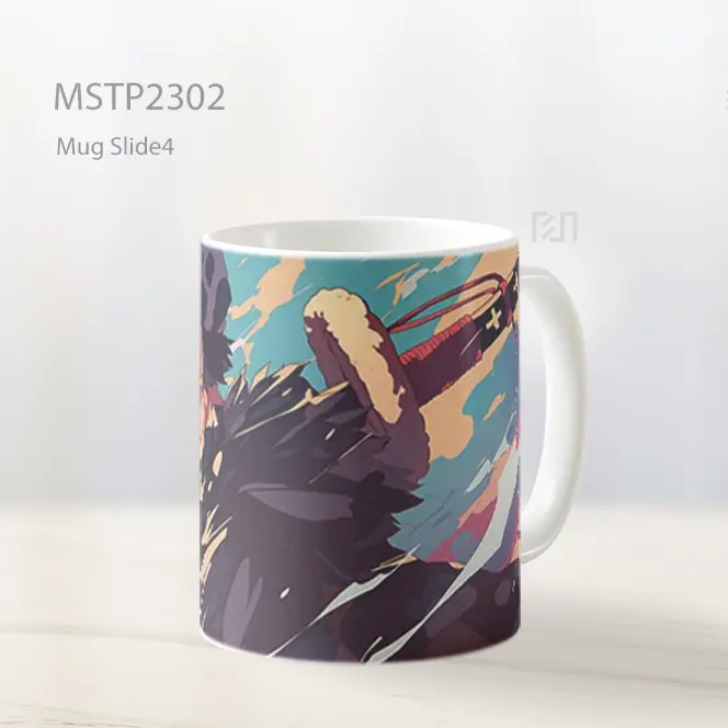 One Piece Trafalgar Law Tatapan Fokus Mug MSTP2302