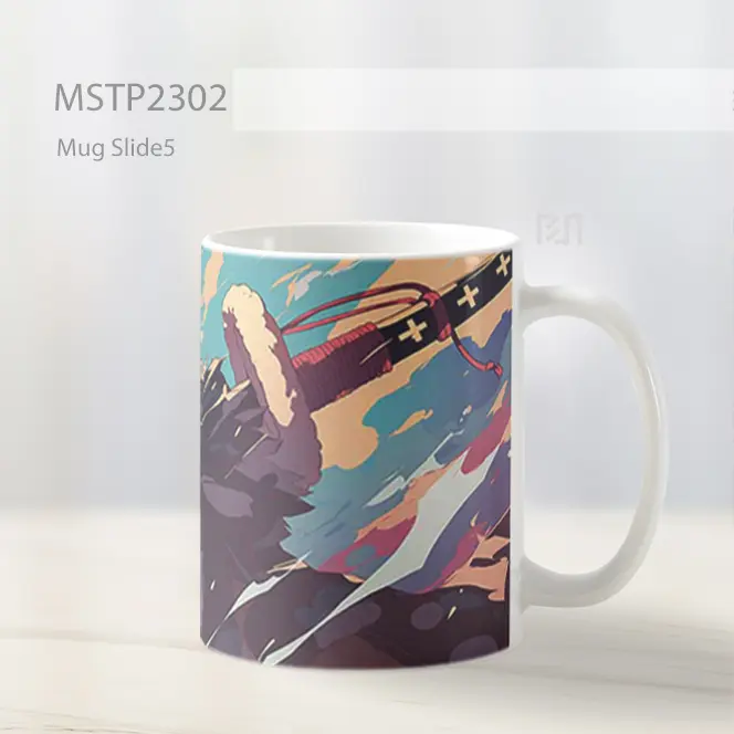 One Piece Trafalgar Law Tatapan Fokus Mug MSTP2302 - All-side / Desain