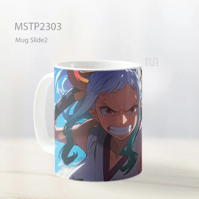 One Piece Yamato Mata Merah Mug MSTP2303 - All-side / Desain