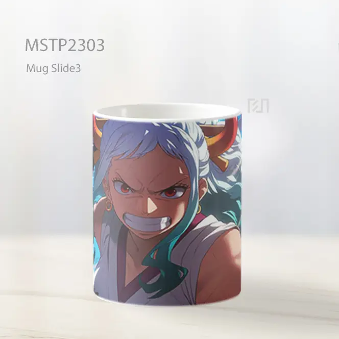 One Piece Yamato Mata Merah Mug MSTP2303 - All-side / Desain