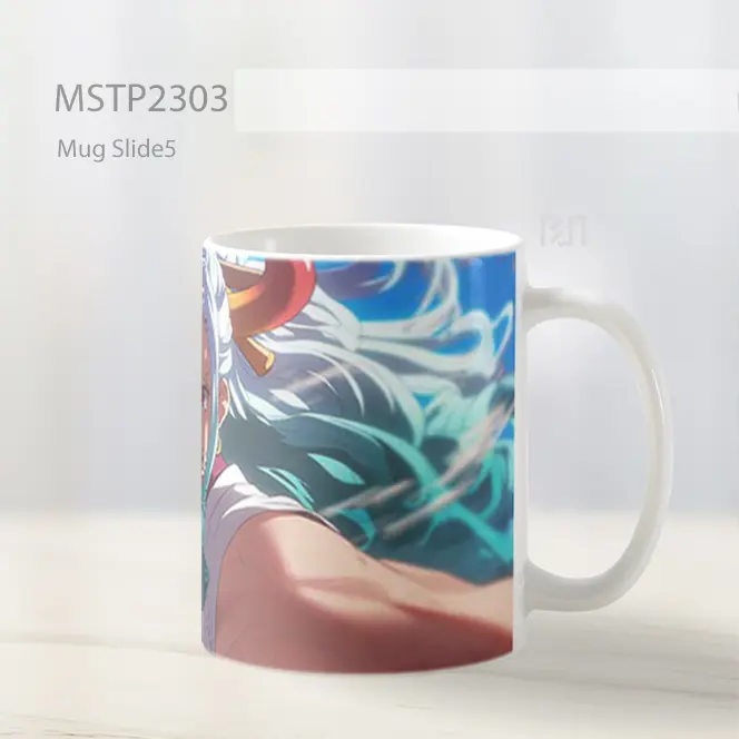 One Piece Yamato Mata Merah Mug MSTP2303 - All-side / Desain