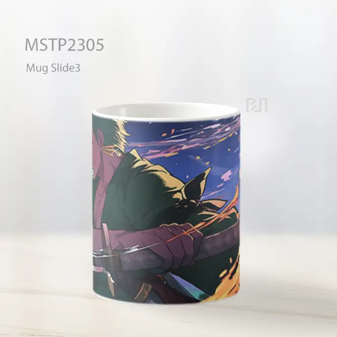 One Piece Zoro Api Mug MSTP2305 - All-side / Desain