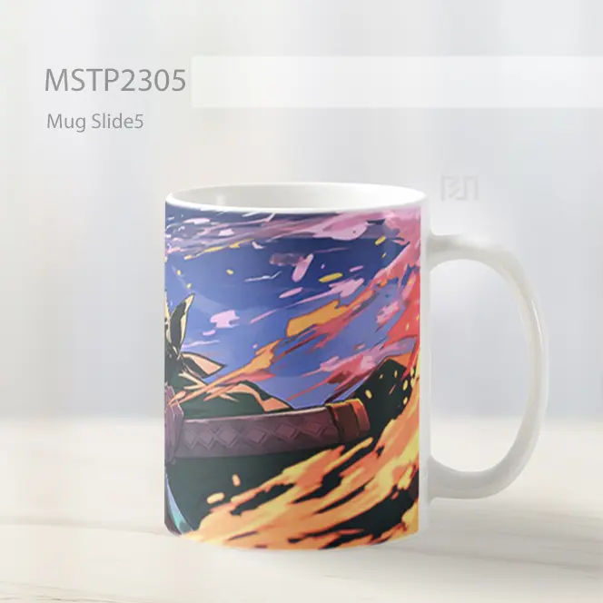 One Piece Zoro Api Mug MSTP2305 - All-side / Desain