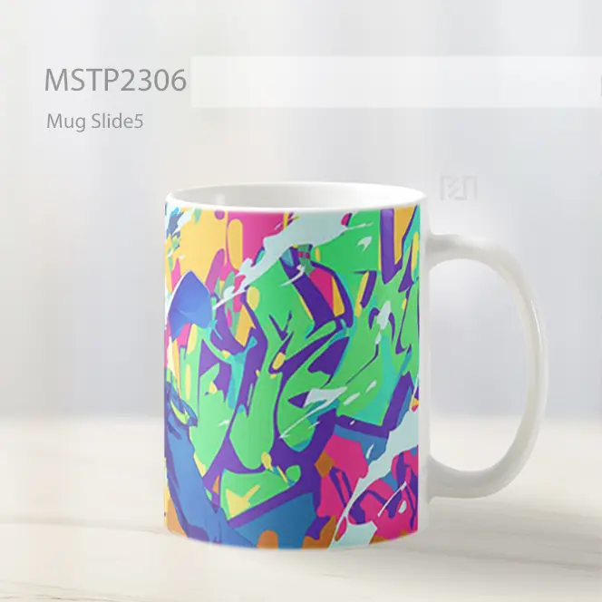 One Piece Zoro Berwarna Mug MSTP2306 - All-side / Desain