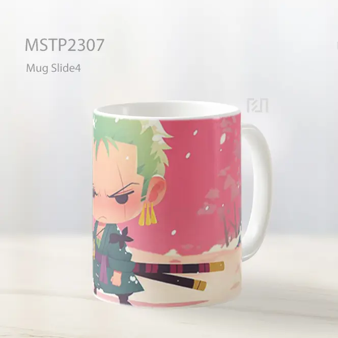 One Piece Zoro Chibi Quest Musim Dingin Mug MSTP2307