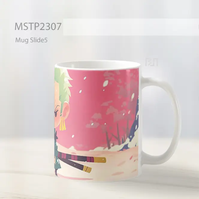 One Piece Zoro Chibi Quest Musim Dingin Mug MSTP2307 - All-side / Desain