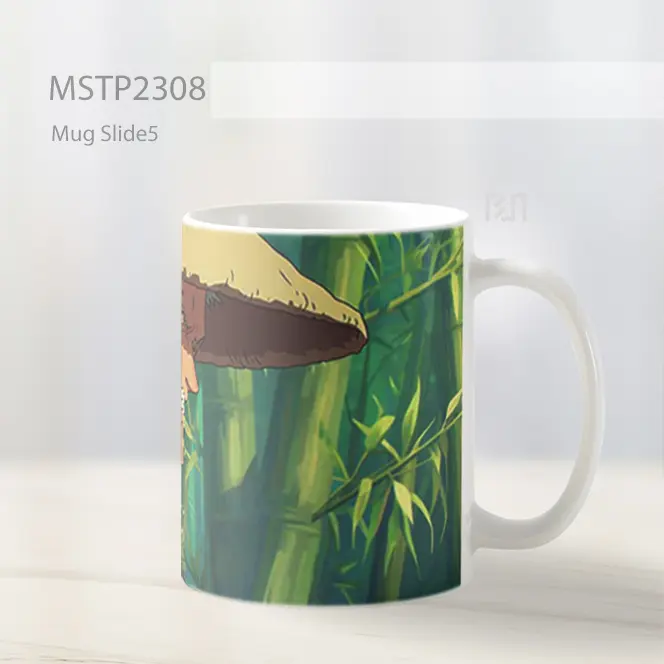 One Piece Zoro Rambut Hijau Senyum Mug MSTP2308 - All-side / Desain