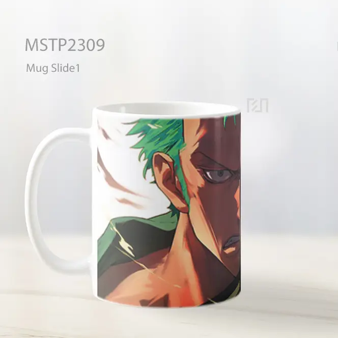 One Piece Zoro Split Blades Mug MSTP2309 - All-side / Desain